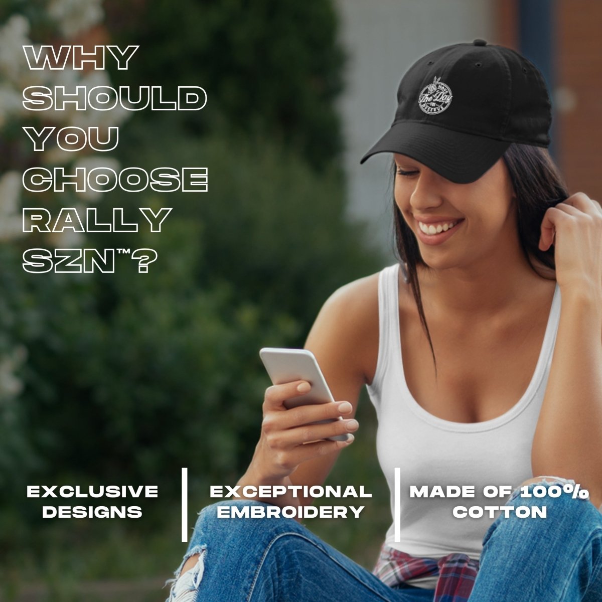 Have The Day You Deserve Hat - RallySZN™ Gifts and More!