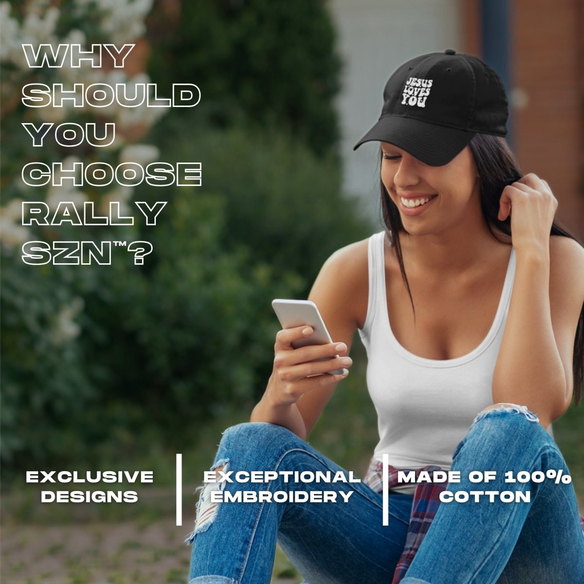 Jesus Loves You Hat - RallySZN™ Gifts and More!