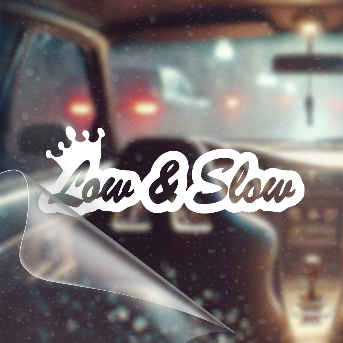 Low and Slow – JDM Car Decal Sticker - RallySZN™ Gifts and More!