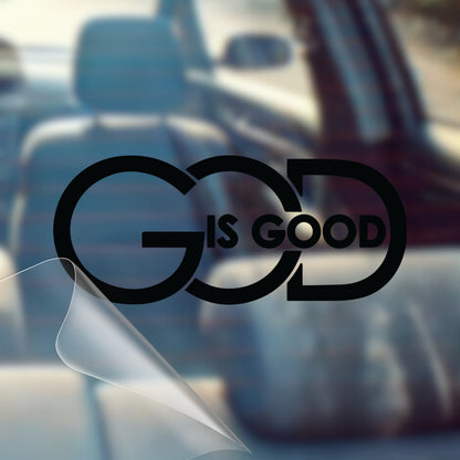 God Is Good – Christian Car Decal Sticker