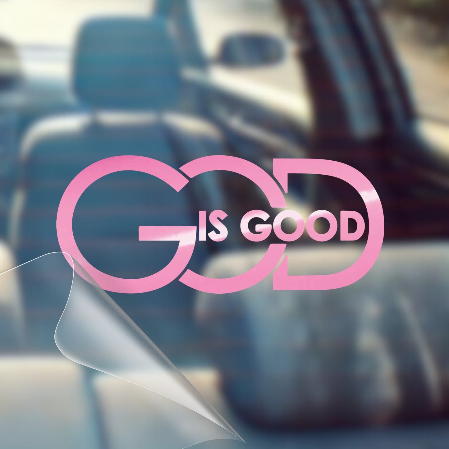 God Is Good – Christian Car Decal Sticker