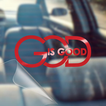 God Is Good – Christian Car Decal Sticker