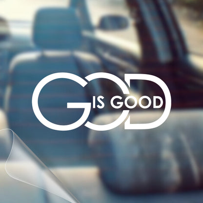 God Is Good – Christian Car Decal Sticker