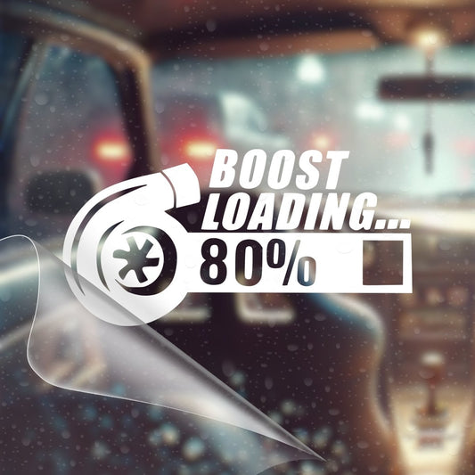 Boost Loading – JDM Car Decal Sticker - RallySZN™ Gifts and More!
