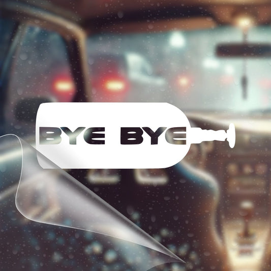 Bye Bye – JDM Car Decal Sticker - RallySZN™ Gifts and More!