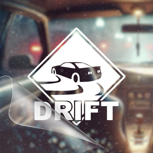 Drift Warning – JDM Car Decal Sticker - RallySZN™ Gifts and More!