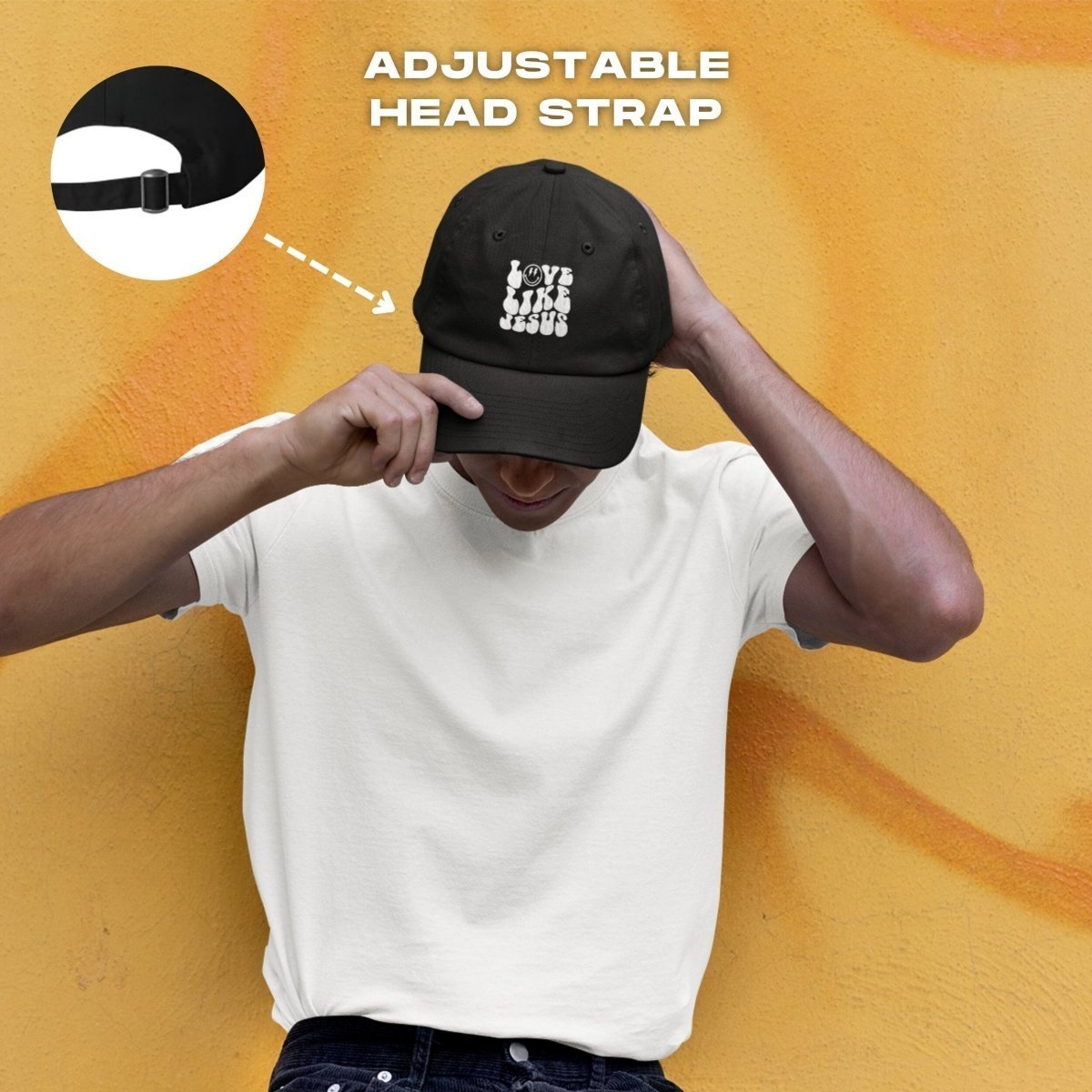 Love Like Jesus Hat – Embroidered Cotton Dad Hat - RallySZN™ Gifts and More!